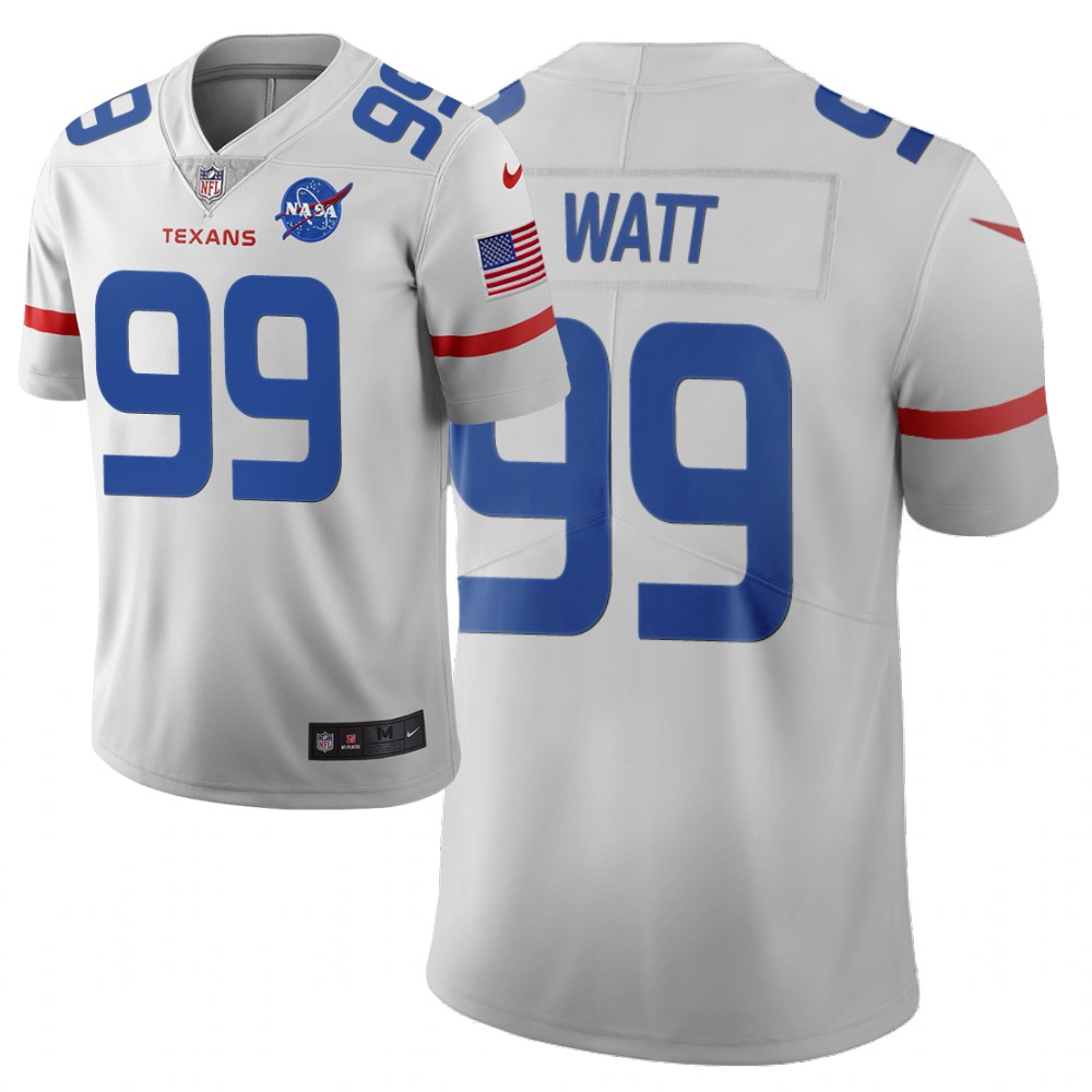 Men Nike NFL Houston Texans 99 watt texans Limited city edition white jersey